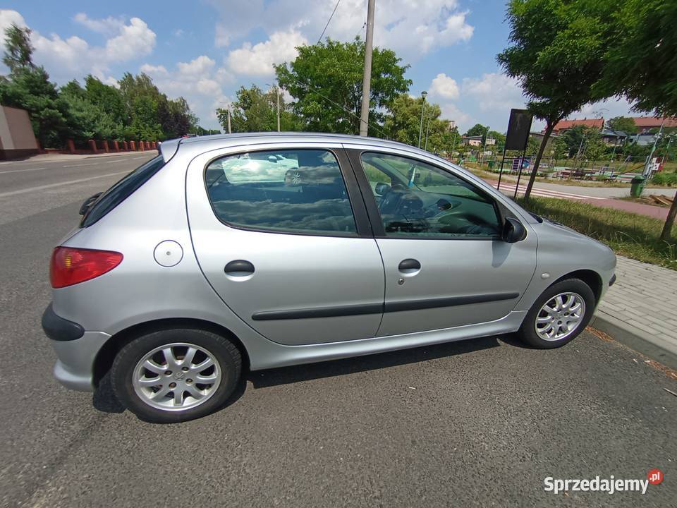 Peugeot 206 srebrny Bytom