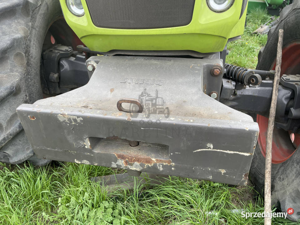 Claas Axion mocowanie obciążników obciążnik 560 wielkopolskie Jastrzębniki
