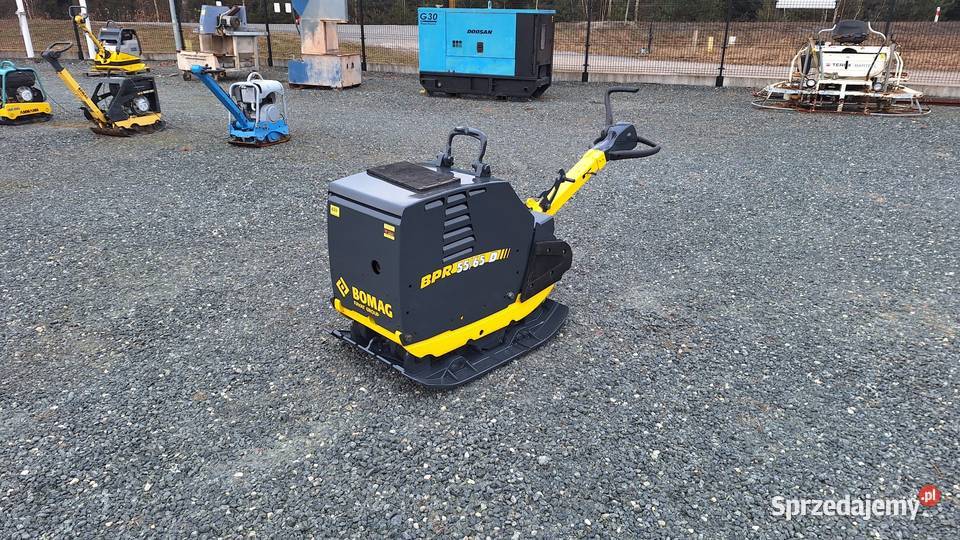 Zagęszczarka Gruntu Ubijak BOMAG BPR 5565 D 650 Trzebnica