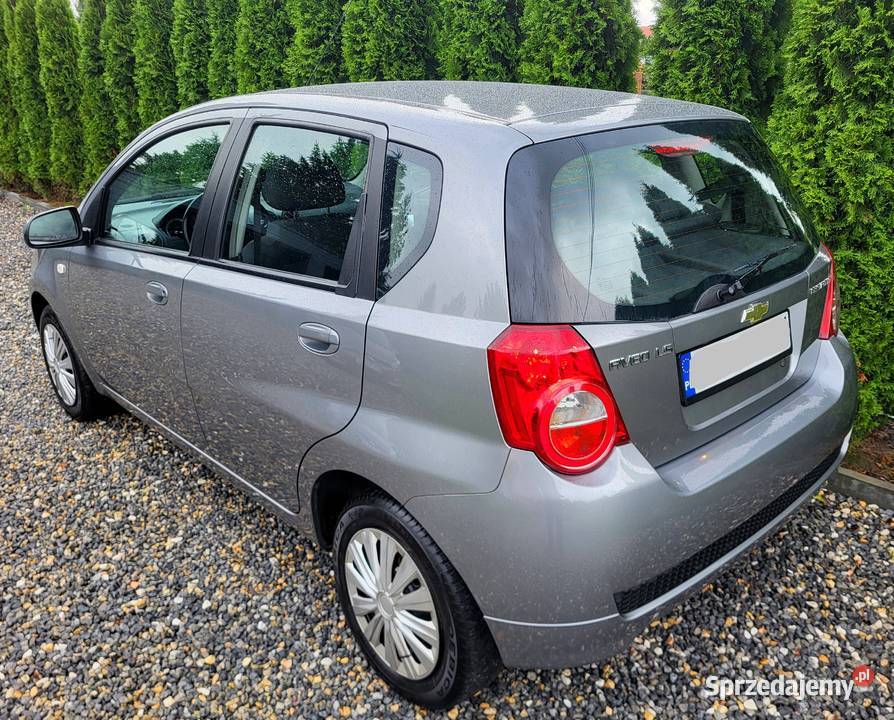Chevrolet Aveo LIFT 12 Benzyna KLIMATYZACJA 5 Hatchback Kraków sprzedam