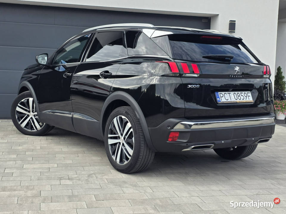 Peugeot 3008 GT 180 EAT6 skóraakcantara KAMERY podgrzewane fotele