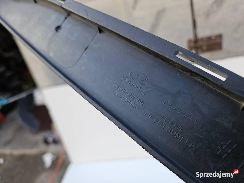 HYUNDAI I30 I LIFT SPOILER HOKEJ ZDERZAKA PRZÓD osobowe Spoilery Międzychód