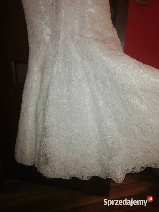 Suknia ślubna koronkowa sprzedam Damska wielkopolskie Kębłowo