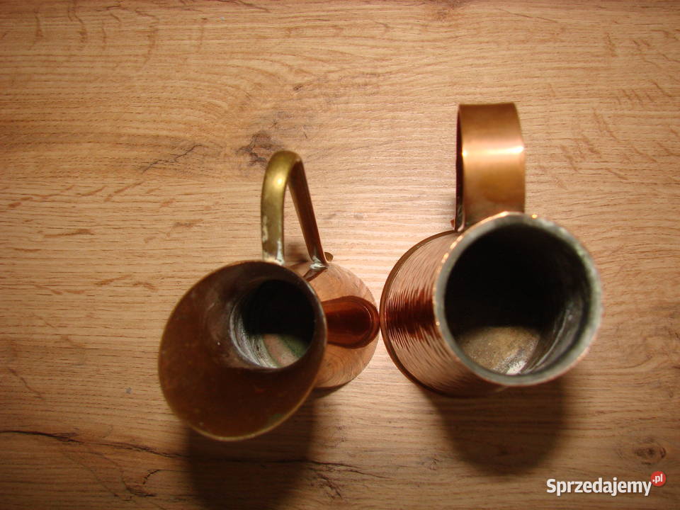 miedziany dzbanek pomorskie Pruszcz Gdański sprzedam