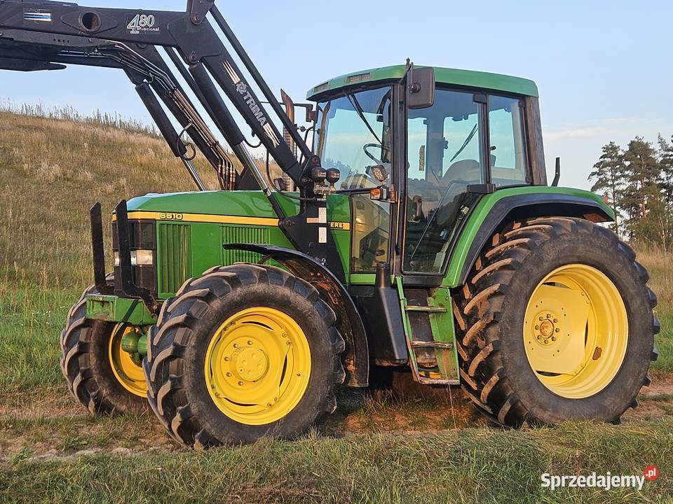 John Deere 6610 ładowacz Trima 480 TLS PowerQuad Kabina Puńsk sprzedam
