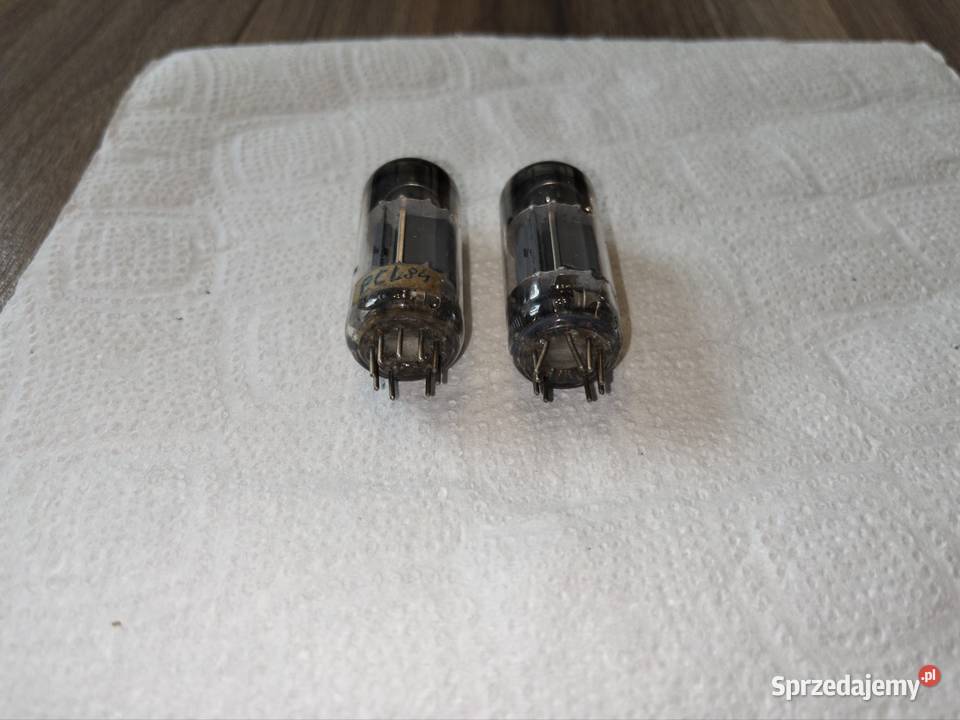 Lampy elektronowe PCL84 sparowane 2 Radziechowy
