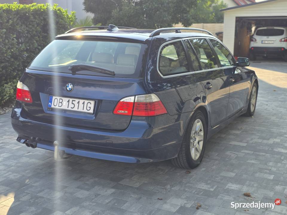 Bezwypadkowe bmw 5 30 diesel kombi hak biXenon Samochody osobowe Pisarzowice