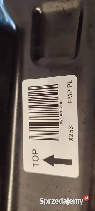 MERCEDES GLC W253 BELKA ZDERZAKA TYŁ A2536102101 Wzmocnienia, belki i wsporniki