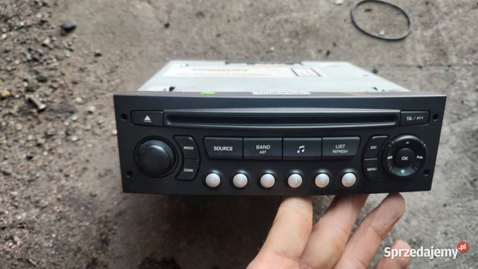 Radio radioodtwarzacz CD 9666968177 Citroen c5 sprzedam