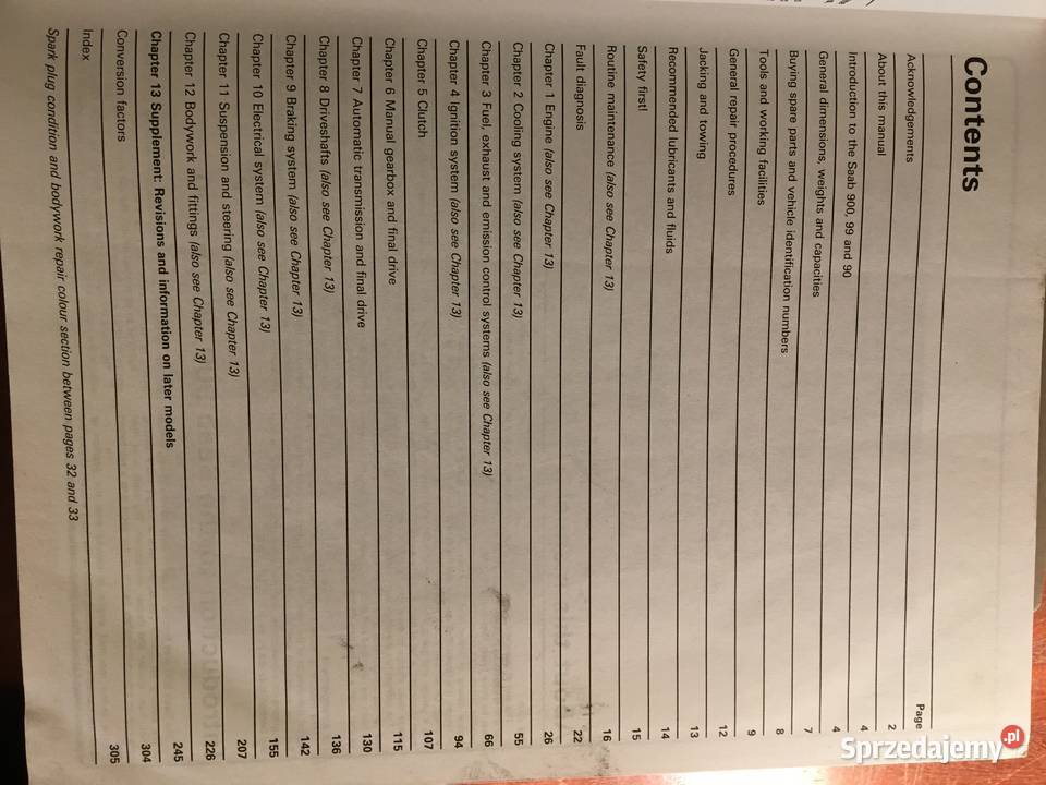 Haynes Saab 90 99 900 Zielonka