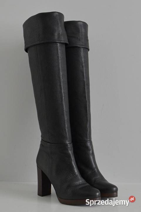 Wysokie kozaki Minelli pod kolano na wygodnym 24.8cm Białystok