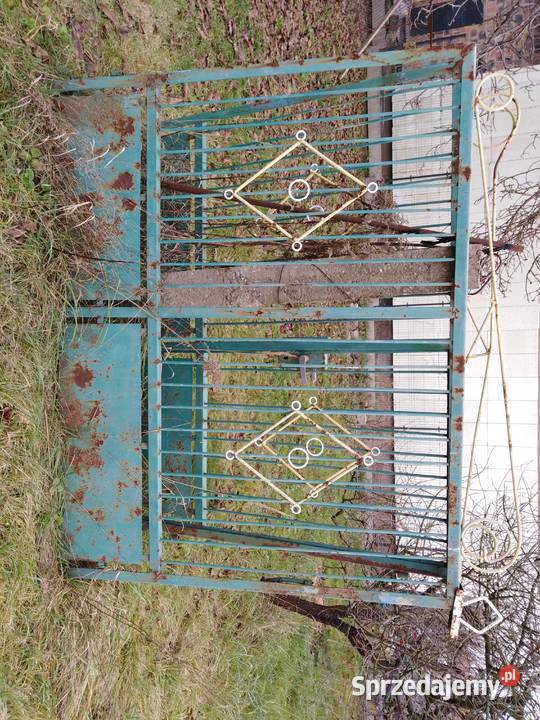 Brama 2 skrzydłowa z furtką 4m Poddębice