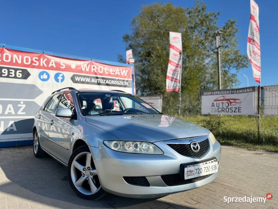 Mazda 6 2.0 Benzyna//Klima//Dł. Opłaty / Skóry / Alufelgi / Zamiana