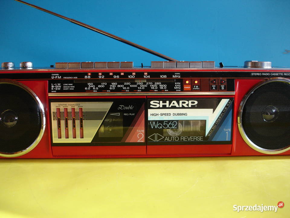 Radiomagnetofon SHARP WQ562H Radioodtwarzacze Zielona Góra