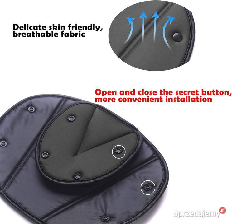 Nakładka na pas bezpieczeństwa dzieci Bezpieczna Płock