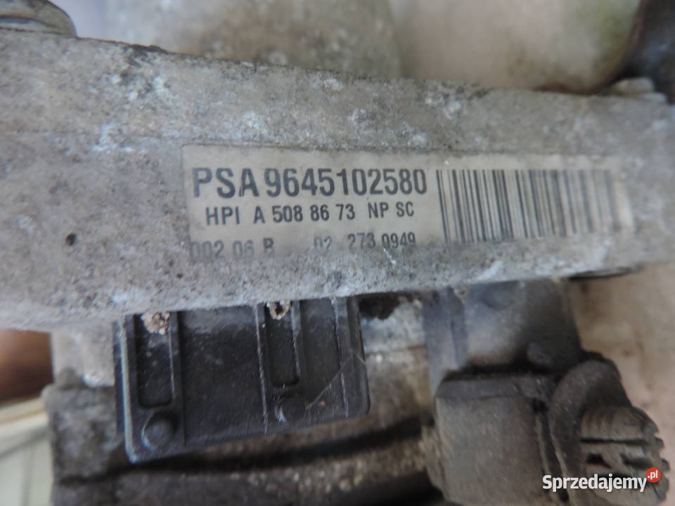 PEUGEOT 307 POMPA WSPOMAGANIA 9645102580 Zawieszenie i układ kierowniczy