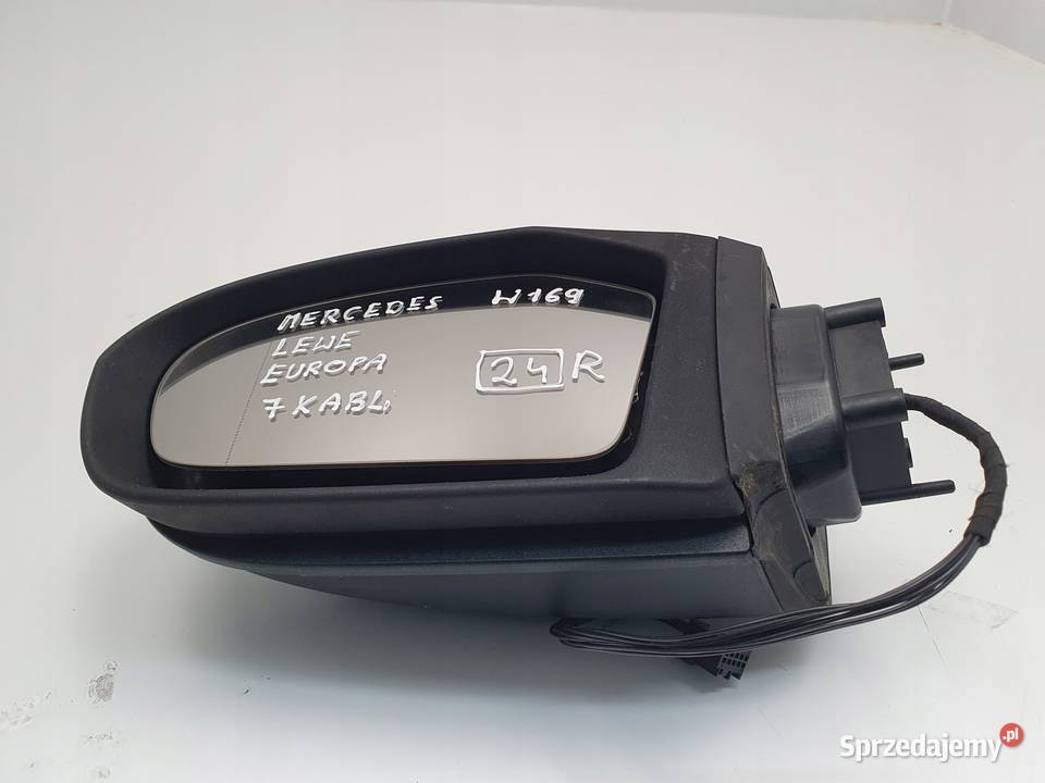 LUSTERKO Mercedes W169 0408r LEWE KIEROWCY 7 Pin lubelskie Rudka