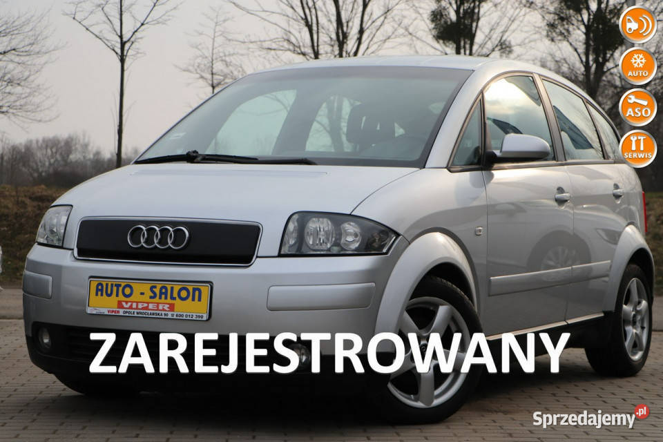 Audi A2 KLIMATRONIC zarejestrowany 8Z 19992005 centralny zamek Opole