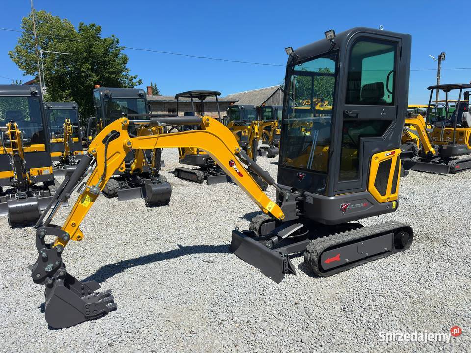 Nowa Minikoparka XGV ULTRA16 z 2026 Roku Waga Złoczew