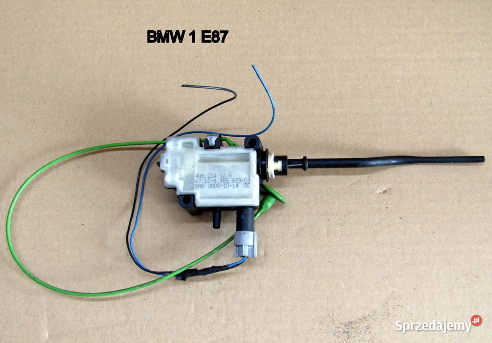 SIŁOWNIK KLAPKI WLEWU PALIWA BMW 1 E87 6985879 Mysłaków
