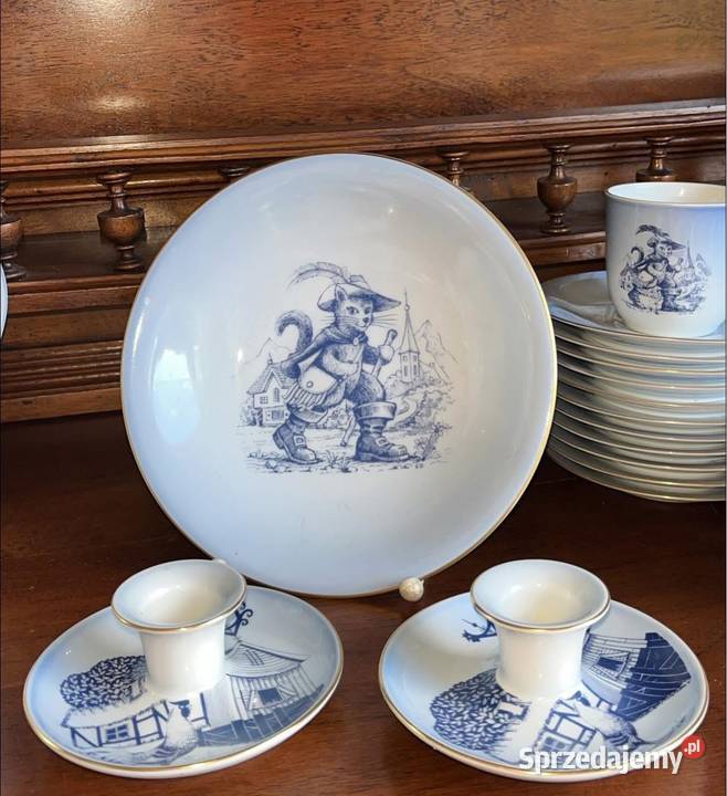 Serwis z bajkami BG Royal Copenhagen Denmark Gdańsk