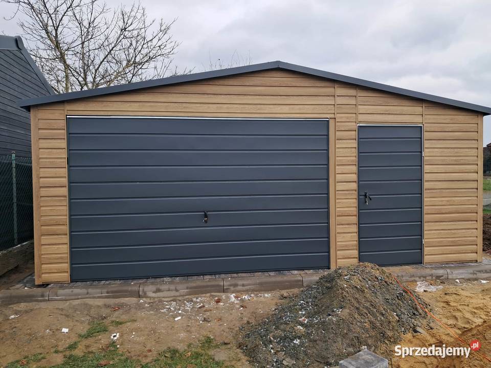 GARAŻ blaszany 6x6 Wzmocniony PROFILAMI łódzkie Łódź sprzedam