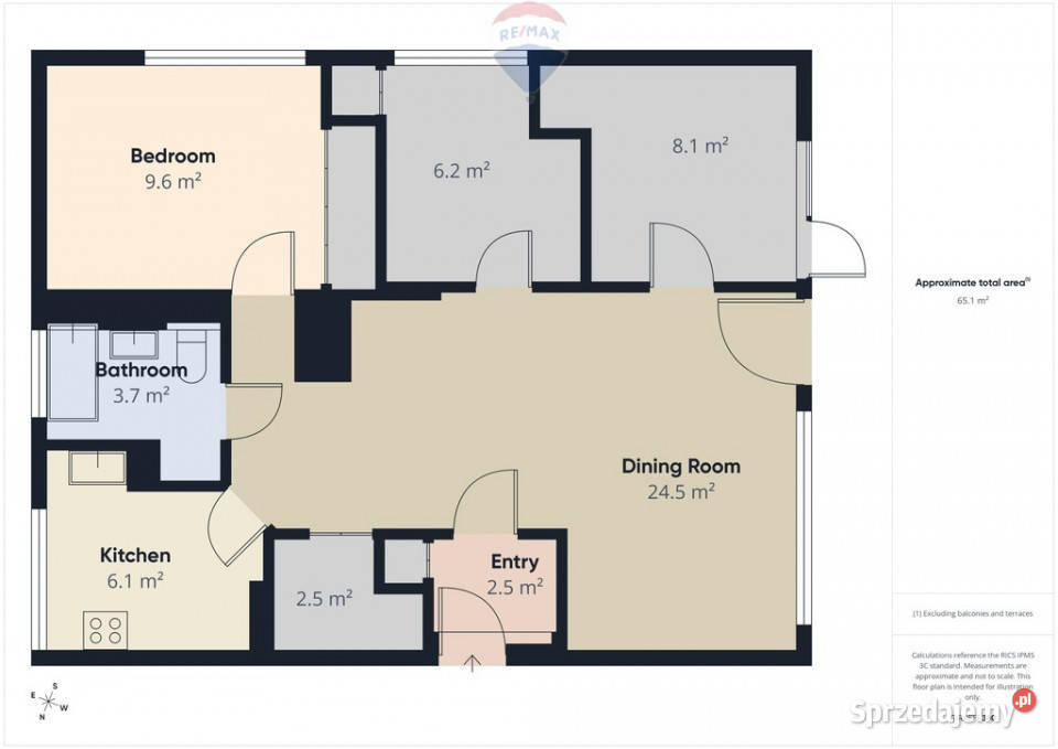 Super 4pokojowe Dolny Sopot plaży oddzielna kuchnia Sprzedaż pomorskie sprzedam