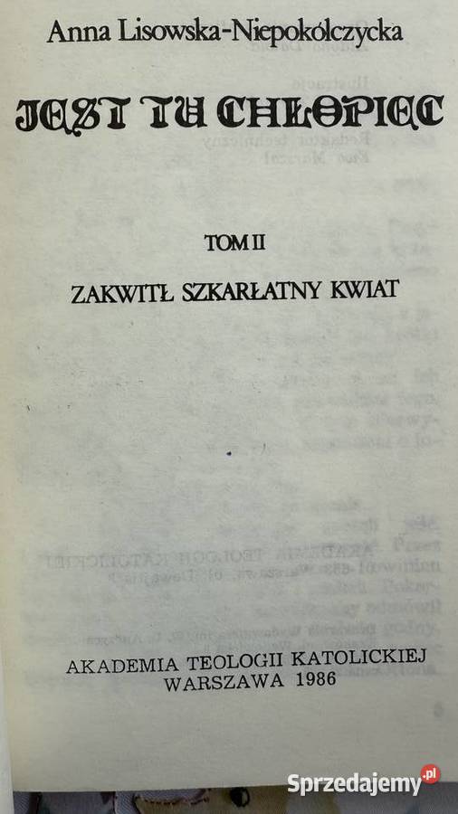 Jest tu chlopiecksiazka t1 i 2 ALisowska Lublin