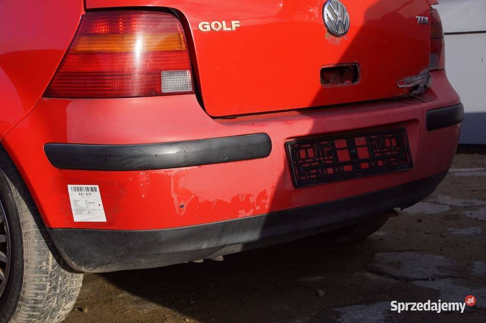 ZDERZAK TYŁ VOLKSWAGEN GOLF IV