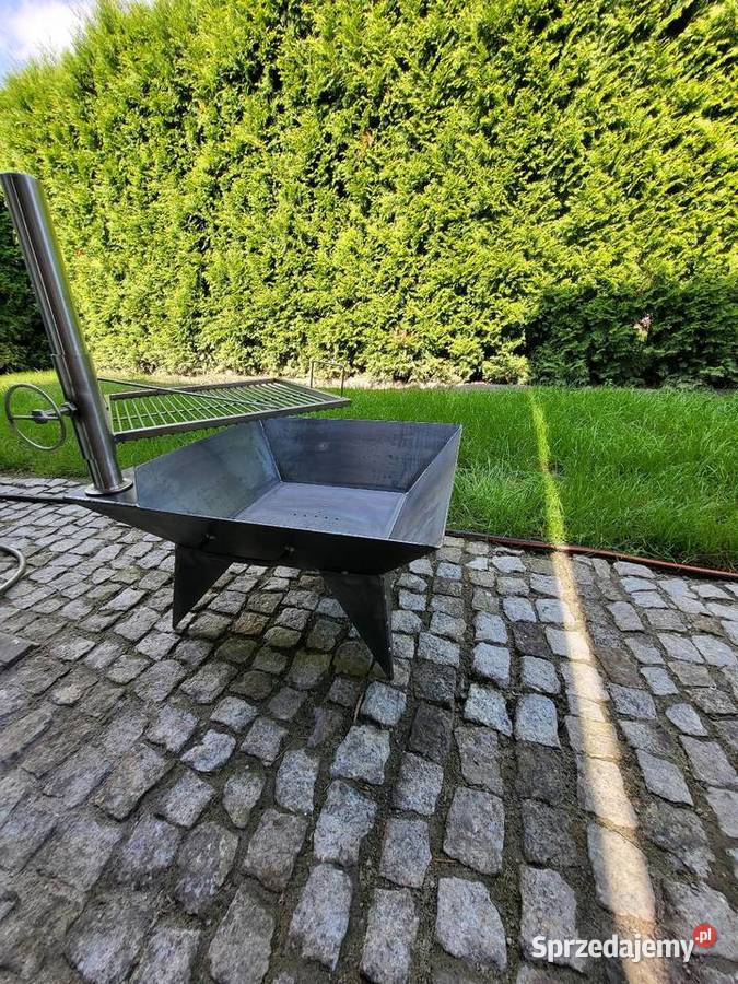 Palenisko Grill 2w1 solidny 3mm ruszt regulowany Olkusz