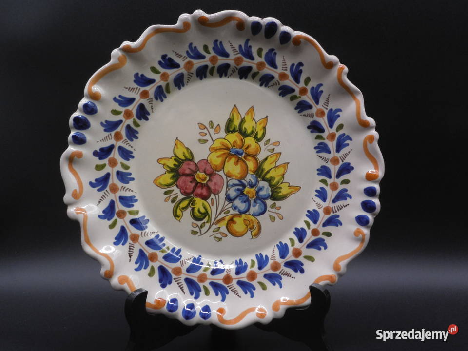 Patera ceramiczna Talavera Espana Hiszpania Raszków