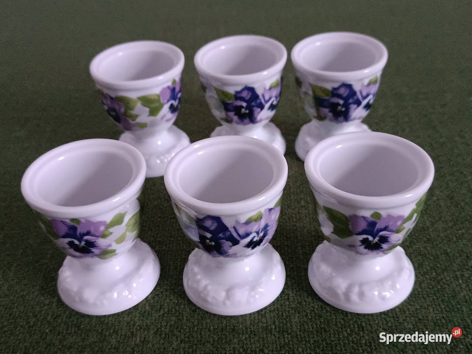 Kieliszki do jajek porcelana Rosenthal małopolskie Gorlice