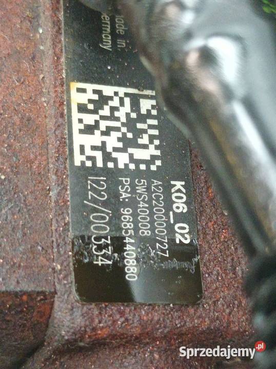 POMPA WTRYSKOWA 9685440880 14 D4D Toyota Aygo I