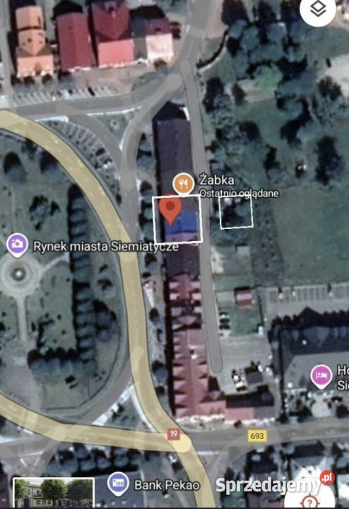 Kamienica w centrum miasta Siemiatycze Podlasie