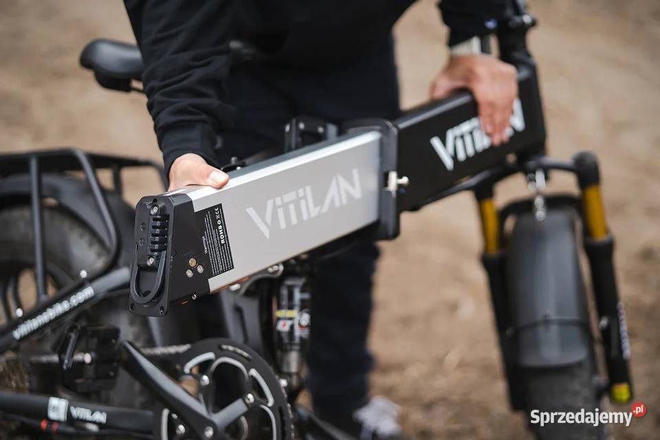 Rower Vitilan I7 Pro 750W mocny składany 20Ah podkarpackie