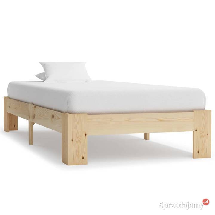 vidaXL Rama łóżka, lite drewno 283280
