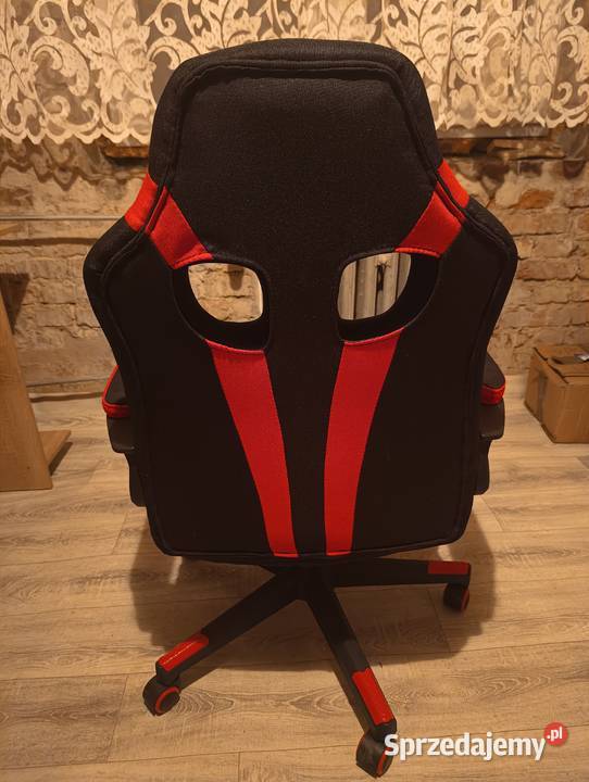 Fotel HUZARO Force 25 Czarnoczerwony NOWY