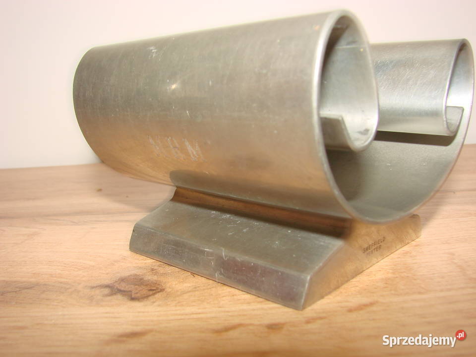 Sheffield Pewterstary cynowy stojak na serwetki Pruszcz Gdański