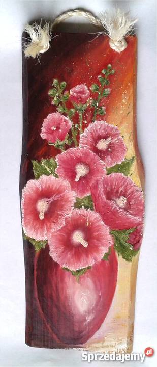 Obraz olejny na desce Ikebana śląskie Rydułtowy sprzedam