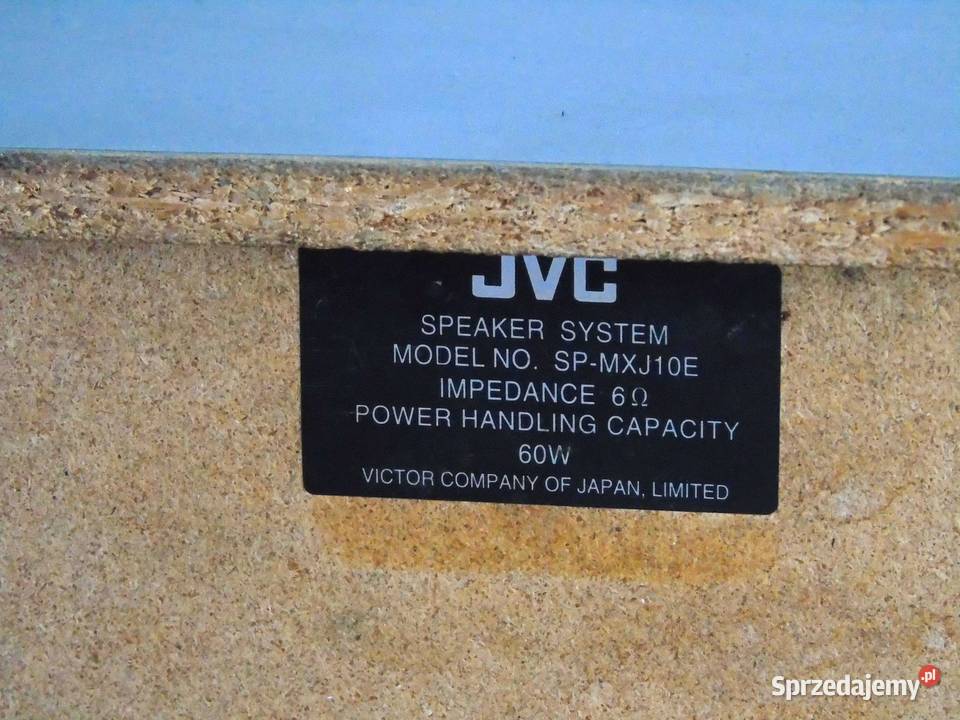 Wieża JVC kolumny Radio AUX mocna DOSTAWA Wieże i miniwieże Audio Jasło sprzedam