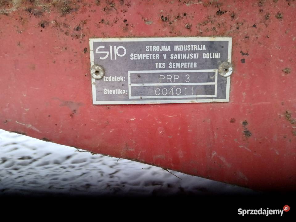 Przyczepa samozbierająca SIP Jugosłowianka PRP 3 podlaskie Ciechanowiec sprzedam