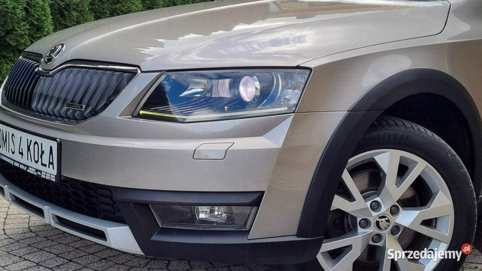 koda Octavia SCOUT 4x4 DSG 184 GWARANCJA Zakup możliwa zamiana Płońsk