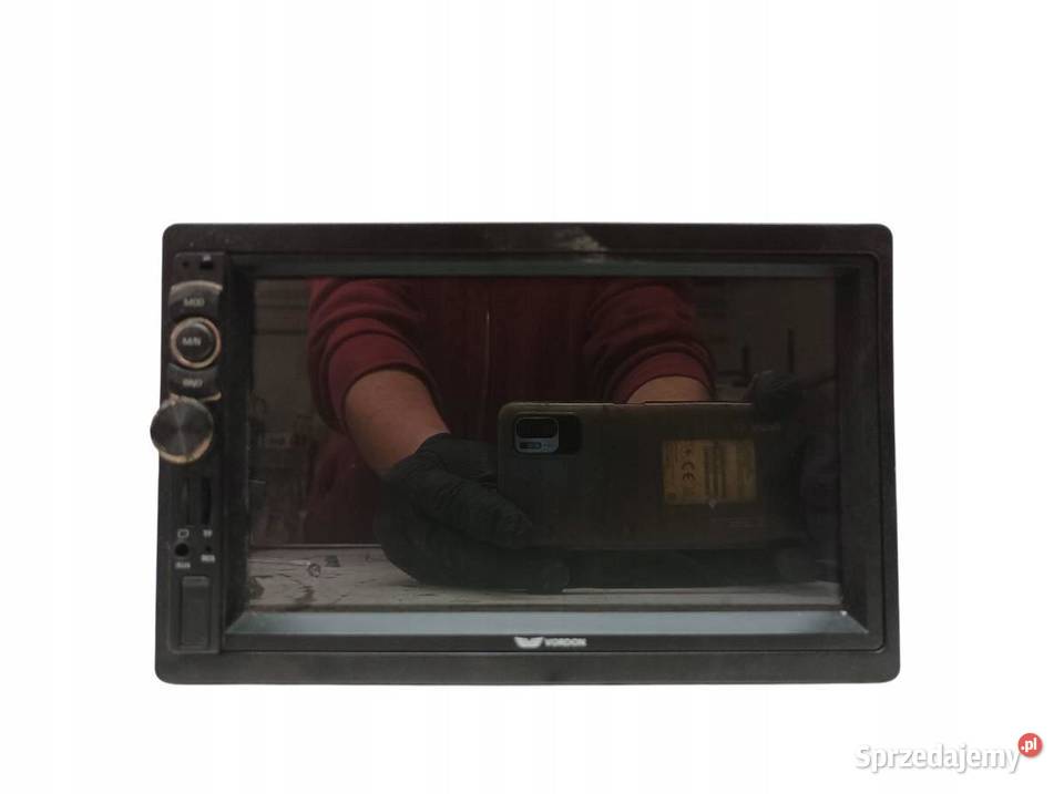 WYŚWIETLACZ VORDON RADIO DOTYKOWE 2 DIN Motoryzacja