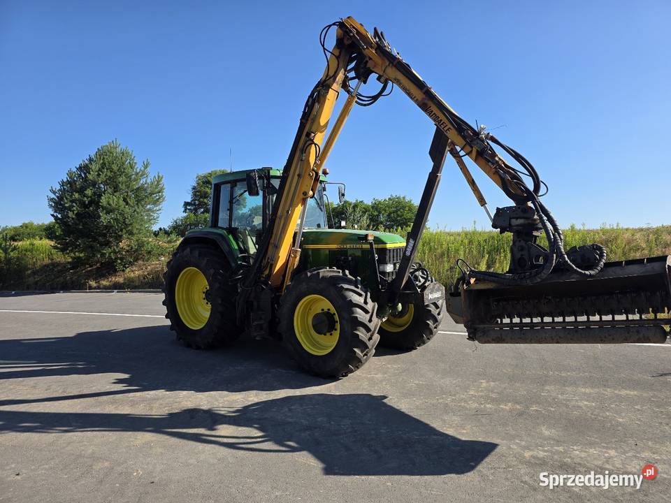 John Deere 6910 Kosiarka Bijakowa Boczna John Deere Wólka Ratajska