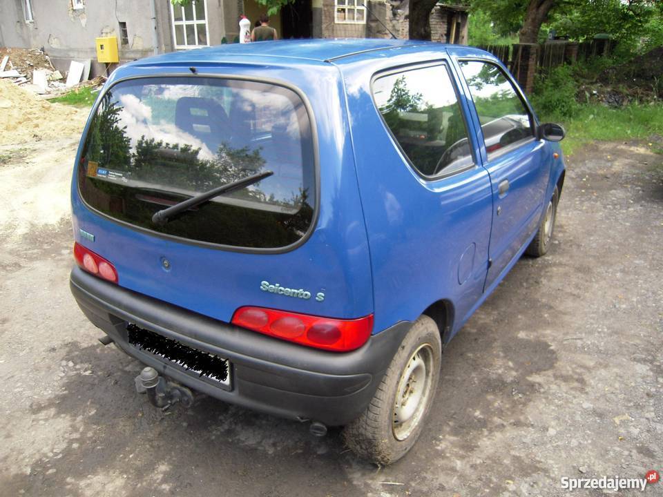 Fiat Seicento 11 LPG ważna do wtorku Mysłowice