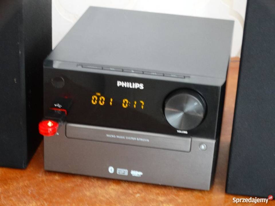 Wieża Philips z kol USB mp3 BT sprawna WYSYŁKA Jasło