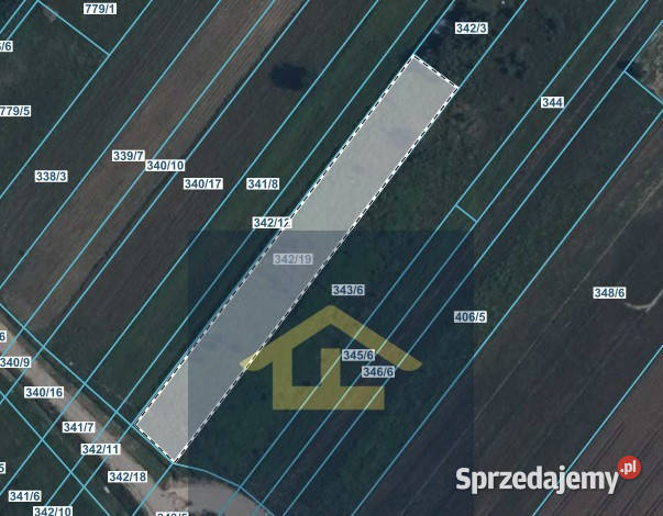 Działka w Gadce gmina Kołbiel Gadka