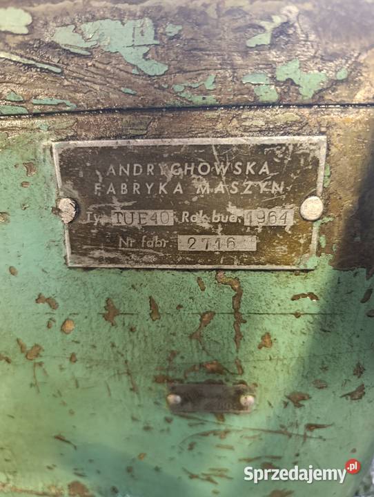 Tokarka TUE40 Grzybno sprzedam