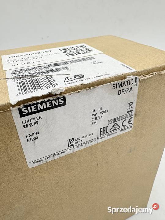 Siemens 6ES7 1583AD010XA0 Coupler Module mazowieckie Warszawa