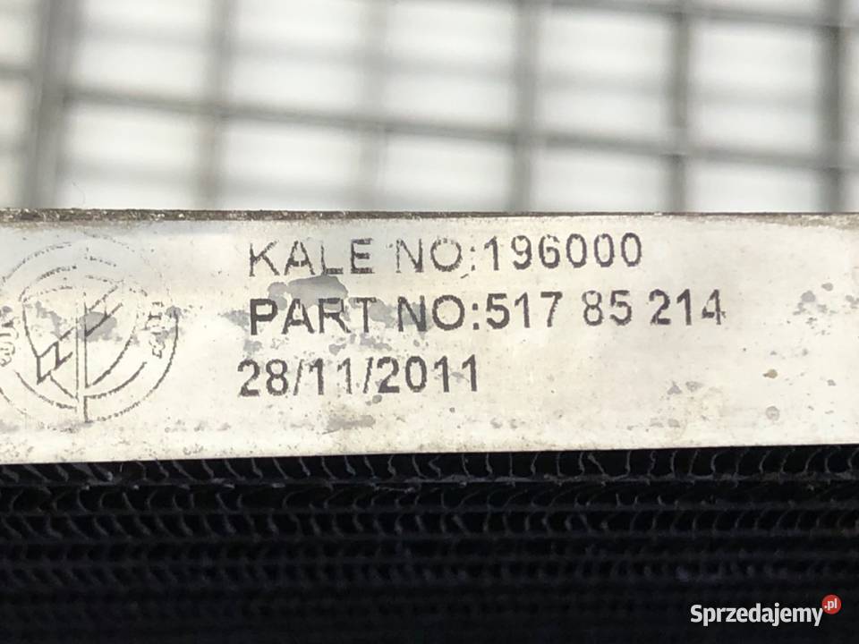 CHŁODNICA KLIMATYZACJI FIAT LINEA 14 77 51785214